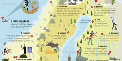 ノルウェーな地図を見る