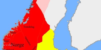 地図ノルウェー国境