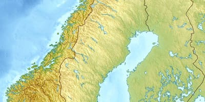 ノルウェー topo地図