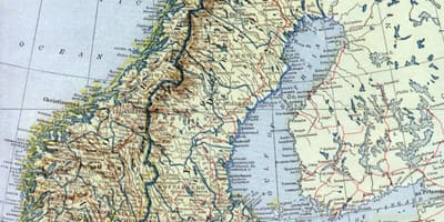 地図oldノルウェー