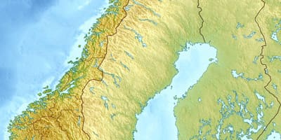 地図身ノルウェー